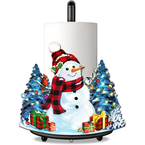 Other - Christmas Decorations Indoor, Christmas Kitchen & Bathroom Decor, Snowman Decora